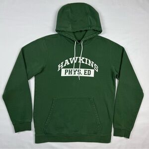 stranger things nike hoodie green